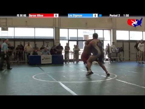 Deron Winn vs. Les Sigman at 2013 Las Vegas/ASICS U.S. Open