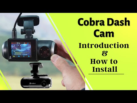 Cobra Dash Cam | How to Install the Cobra SC 201