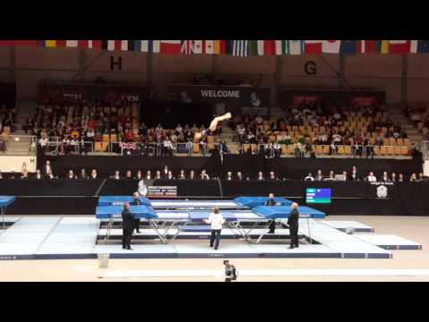PAGE Bryony GBR team final Trampoline World Championships 2015