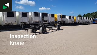 Venta de Krone AZ 2 axles TUV 03/26 remolque de contenedores - Imagen 4 | Autoline ES Krone AZ 2 axles TUV 03/26 remolque de contenedores | Imagen 4 - Autoline