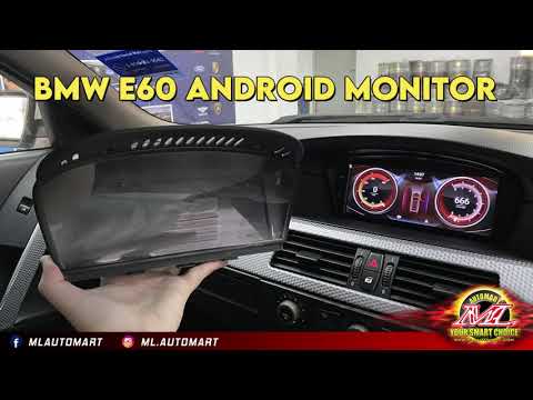 BMW E60 Android Monitor Overview