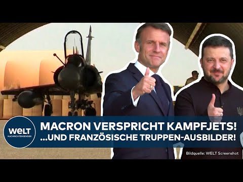 UKRAINE-KRIEG: Leitet der Westen weitere Wende ein? Frankreich verspricht Mirage-Kampfjets!