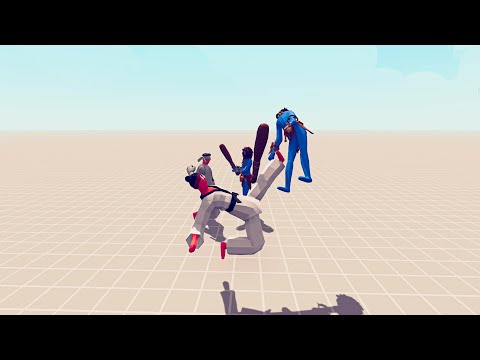 DUO KICKBOXER CHAMPION VS EVERY UNIT - TABS Totally Accurate Battle Simulator - 🔥 🔥