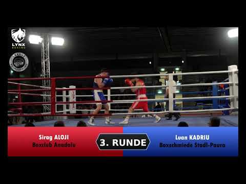 Pound4Pound League - Traun 27.9 Boxen Kampf 06 Aloji vs Kadriu