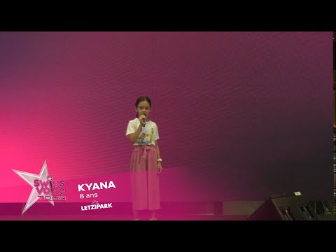 Kyana 8 ans - Swiss Voice Tour 2023, Letzipark Zürich