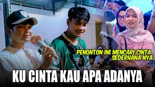 Download lagu Kucinta Kau Apa Adanya - Once Mekel  (Live Ngamen) Tri Suaka, Adlani Rambe mp3