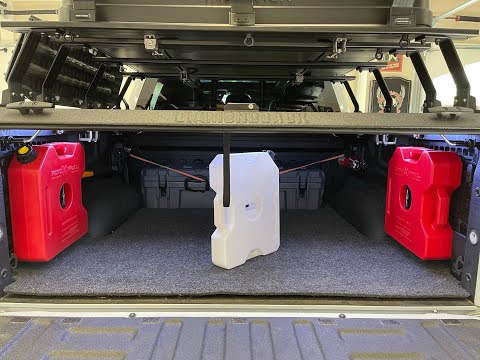 Installing RotoPax On BuiltRight Truck Bed Panels