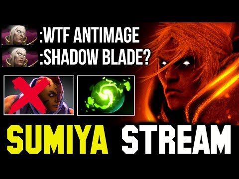 Even Anti-Mage Shadow Blade Can't Escape his Combo! SUMIYA Invoker Stream #26