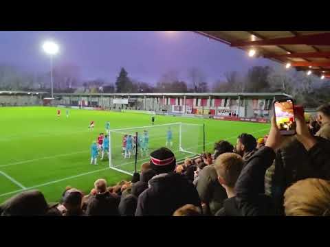 FC United of Manchesters 2nd goal vs Darlington FA Trophy 15/11/2025