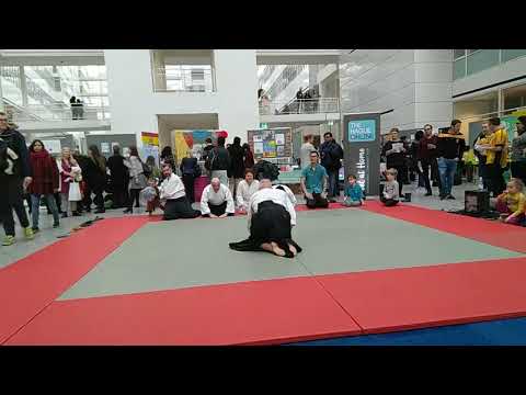 Aikido demonstration in the City Hall of The Hague. 02-02-2020 part 3 of 3
