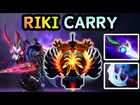 🔥 NEW PATCH 7.40b RIKI CARRY 20 KILLS INVISIBLE SLAUGHTER | DOTA 2 GAMEPLAY 🔥