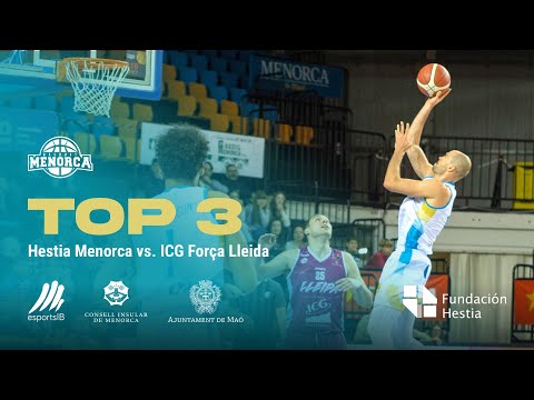 🔝 𝑻𝑶𝑷 𝟑 𝑪𝑶𝒑𝒊𝒛𝒛𝒂 | 𝐉𝟏𝟔 𝐋𝐄𝐁 𝐎𝐫𝐨 𝟐𝟑/𝟐𝟒: Hestia Menorca 67-70 ICG Força Lleida