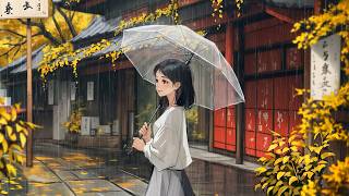 Rainy Kyoto Lofi Soul ☔ Cozy Beats for Peaceful Evenings & Quiet Thoughts