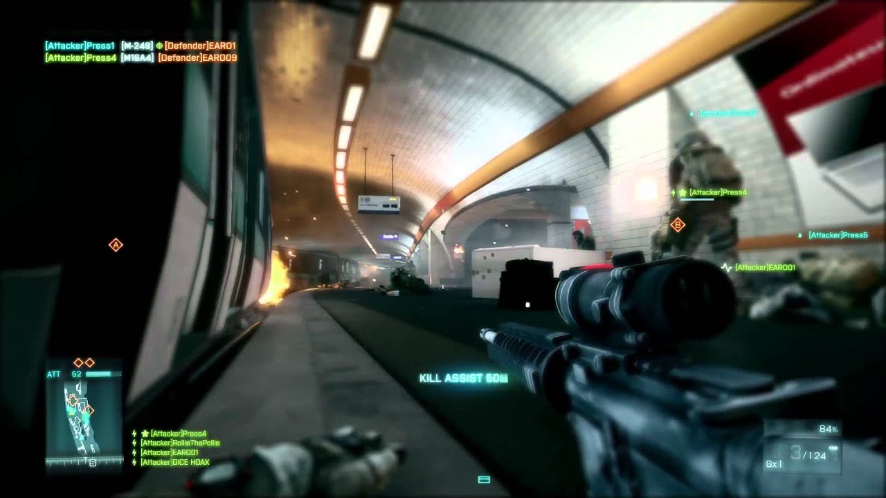 Battlefield 3: Operation Metro Multiplayer Gameplay Trailer (E3) - YouTube