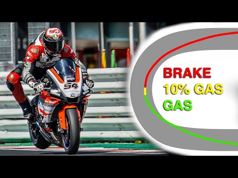 [1/2] How to ride FAST on track? How to IMPROVE your LAPTIMES? - Part 1: Braking, cornering, lines