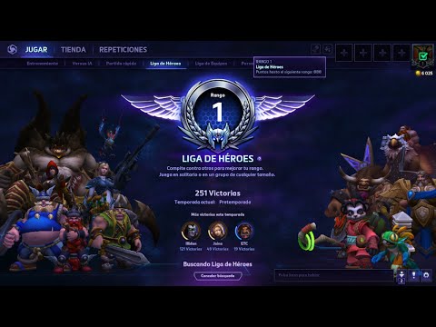 Hero League!! | Rank 1 | Illidan 1 vs 3 | Combo con abathur!