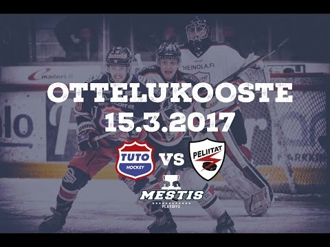 TUTO Hockey - Peliitat 15.3.2017 Ottelukooste