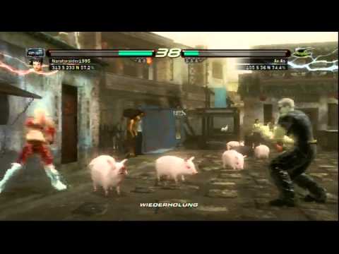Tekken 6 Ranked match 1 Lili vs Bryan