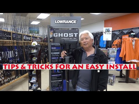 How to Install Lowrance Ghost Trolling Motor in an HOUR with these TIPS & TRICKS