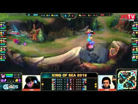 [Trận 2] BM vs APU King Of Sea (KOS) ngày 27/1/2016