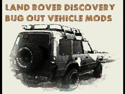 Land Rover Discovery mods -Fitting new Polybushes- Bug Out vehicle