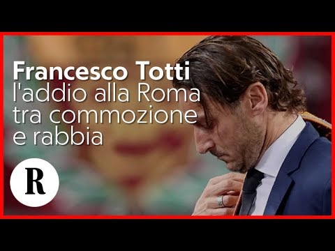 Francesco Totti, addio alla Roma: in diretta la conferenza stampa - fonte: R La Repubblica
