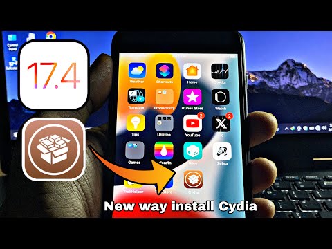 How to install Cydia for iOS 17.4 - iOS 15 Cydia Rootful Jailbreak (Palera1n & WinRa1n)