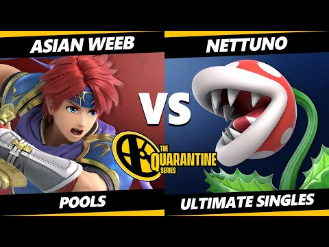 The April Minor Pools - Asian Weeb (Roy) Vs. Nettuno (Piranha Plant, Lucina) Smash Ultimate - SSBU