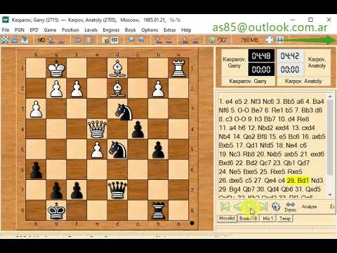 Karpov anatoly and kasparov garry   1985 == c583
