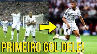 O PRIMEIRO GOL DE KYLLIAN MBAPPE PELO REAL MADRID! ATALANTA X REAL MADRID