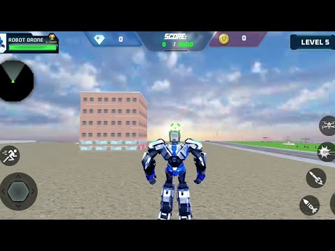 Robot Multi Skibidi Transformer Games || Level 5 - Android Gameplay
