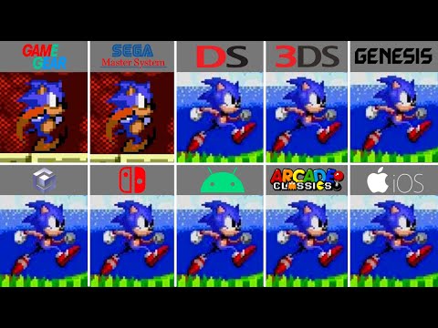 Playing 10 Different Versions of Sonic the Hedgehog 2 (1992) Versions Comparison