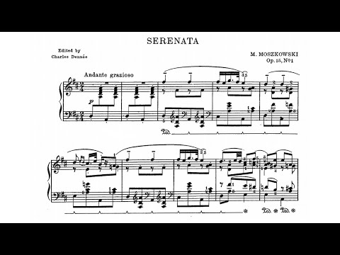 Moritz Moszkowski: Serenata Op. 15 - Hans Kann, 1968 - MHS 1862