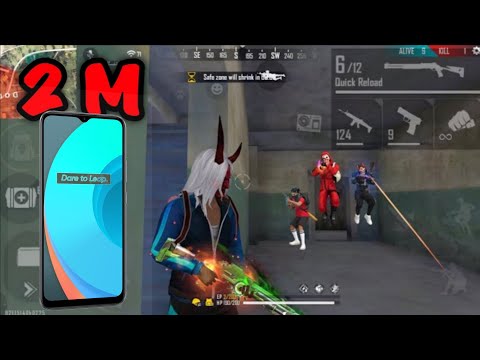 Realme C11 Free Fire Gameplay || Realme c11 free fire