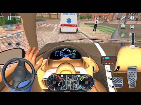 BUGATTI CARS CAB DRIVER 🚖🔥  City Car Driving Games Android iOS - Taxi Sim 2020 Gameplay