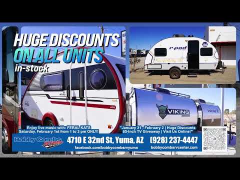 Let's GO YUMA!!! @bobbycombsrv is having a RV SHOW! Showing off our New Building in Yuma!