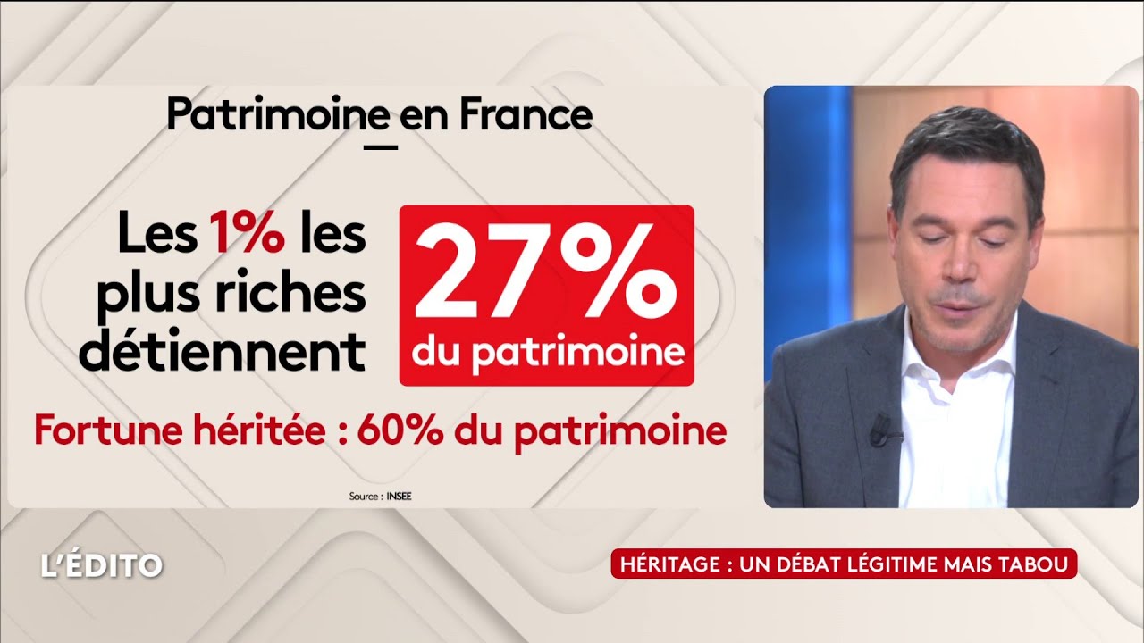 Héritage : débat légitime mais tabou - L’édito de Yaël Goosz
