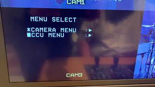 Hitachi CCU frame rate change