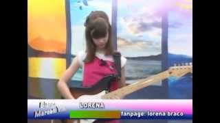 Lorena Braco na TV - The Beatles-The Ventures-Os Incriveis na guitarra