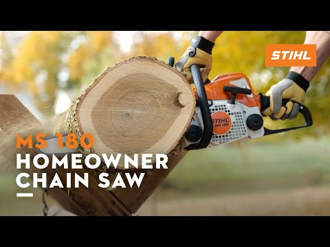 Stihl MS 180 16 in. in Terre Haute, Indiana - Video 1