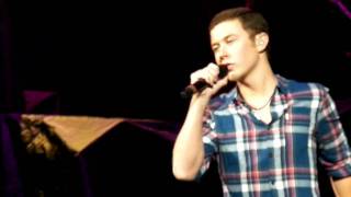 Scotty McCreery (1 of 3) singing "Water Tower Town" at the Bradley Center1-14-2012 100_2234.MP4