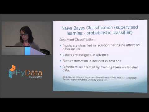 Stephanie Kim: Investigating User Experience with Natural Language Analysis