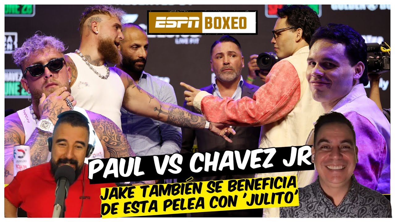 Aunque sea TRISTE, Jake Paul es la mejor OPORTUNIDAD que tiene Julio César Chávez Jr | ESPN Boxeo