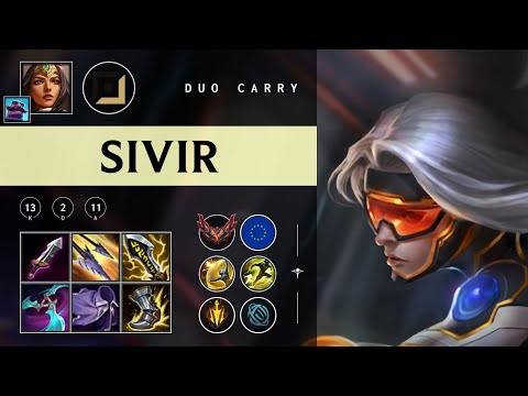 Sivir ADC vs Miss Fortune - EUW Grandmaster Patch 25.24