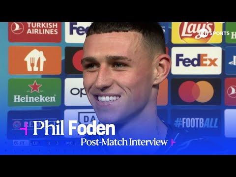 RB Leipzig 1-3 Man City Post-Match | Phil Foden on 'unbelievable display' in Germany 🎥