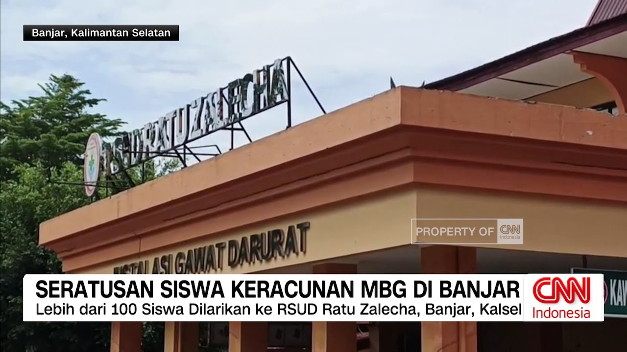 Seratusan Siswa Keracunan MBG di Banjar