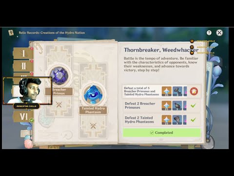 Relic Records: Creations of the Hydro Nation Event | Genshin Impact