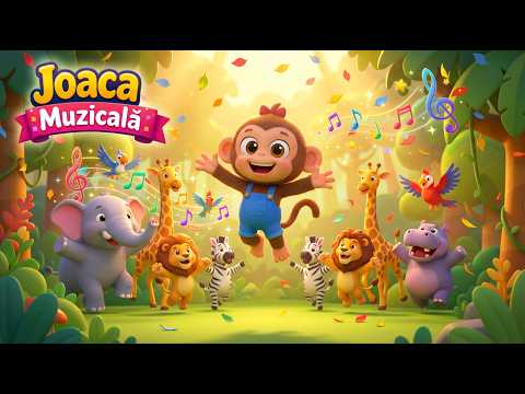 🐵🎶 Maimuțica Hop Țop – Cântec pentru copii 🌈