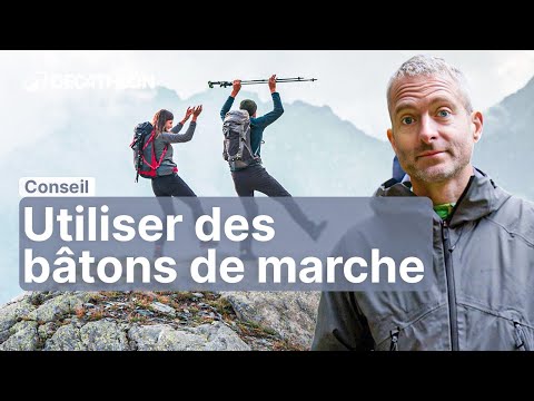 TUTO: Utilizar ses bâtons de marche en randonnée 🥾 | Decathlon
