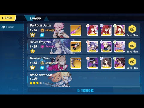 Honkai impact 3 SEA: Abyss Redlotus D417 Husk(paralyze) DJ AE RC 441 pts